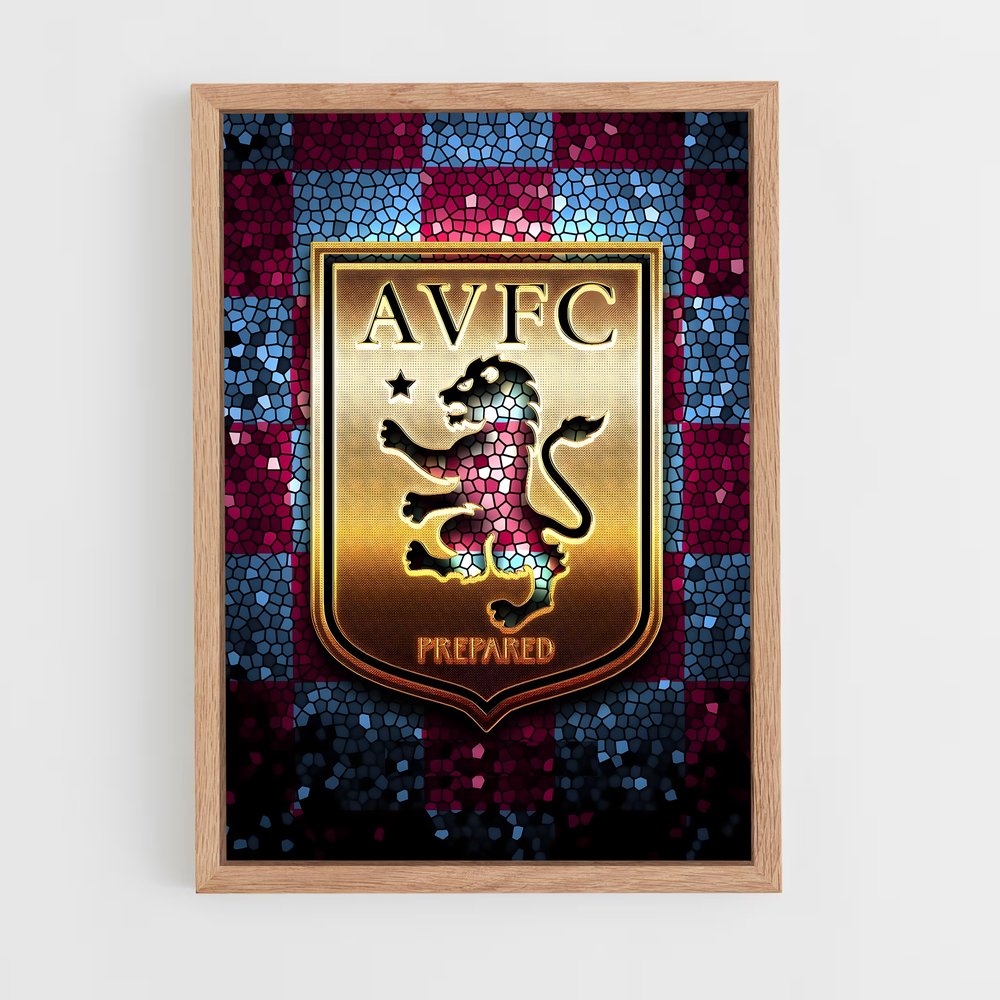 ap-aston villa fc-5 cadre Bois clair