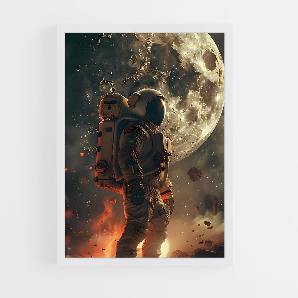 ap-astronaut-14 cadre Blanc