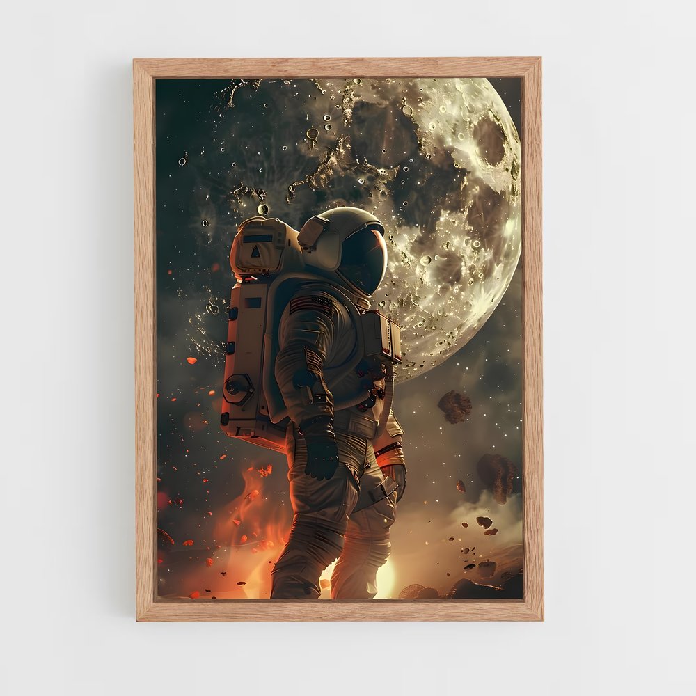 ap-astronaut-14 cadre Bois clair