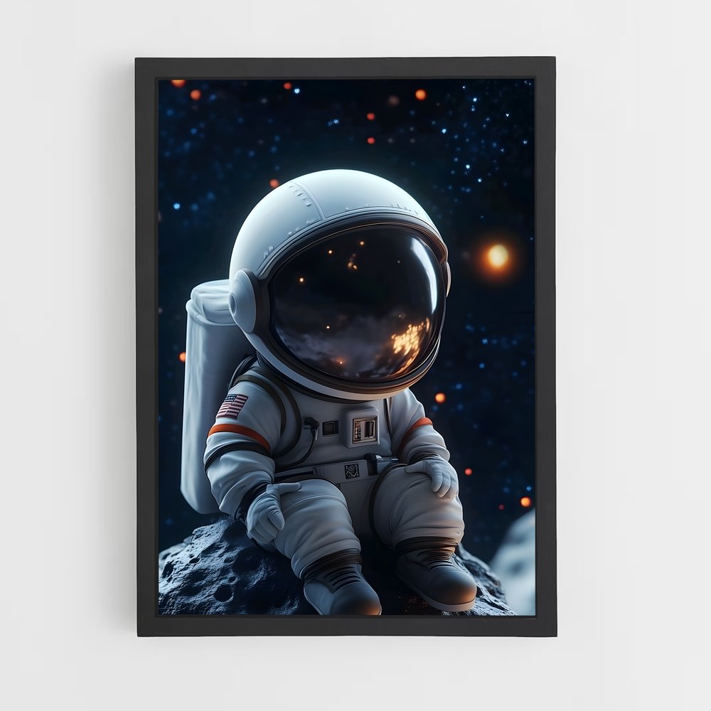 ap-astronaut-15 cadre Noir