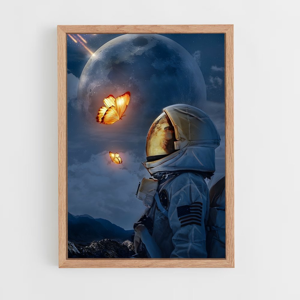 ap-astronauts-3 cadre Bois clair