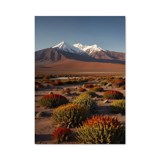 Poster Montagne du Désert