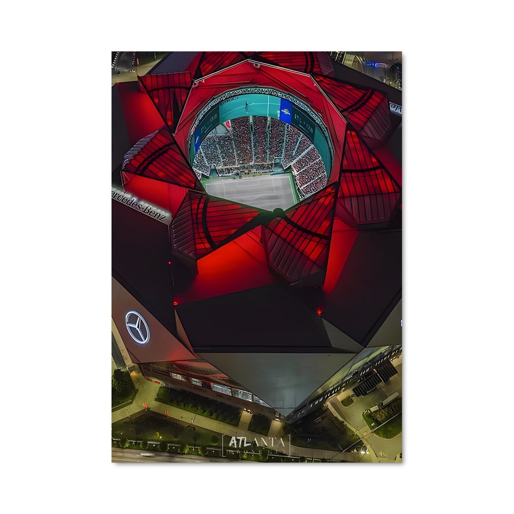 Poster Skyline des Falcons