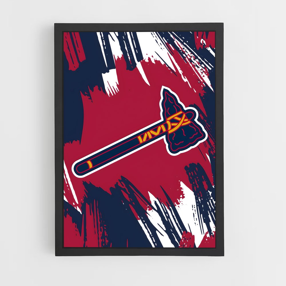 ap-atlanta braves-6 cadre Noir