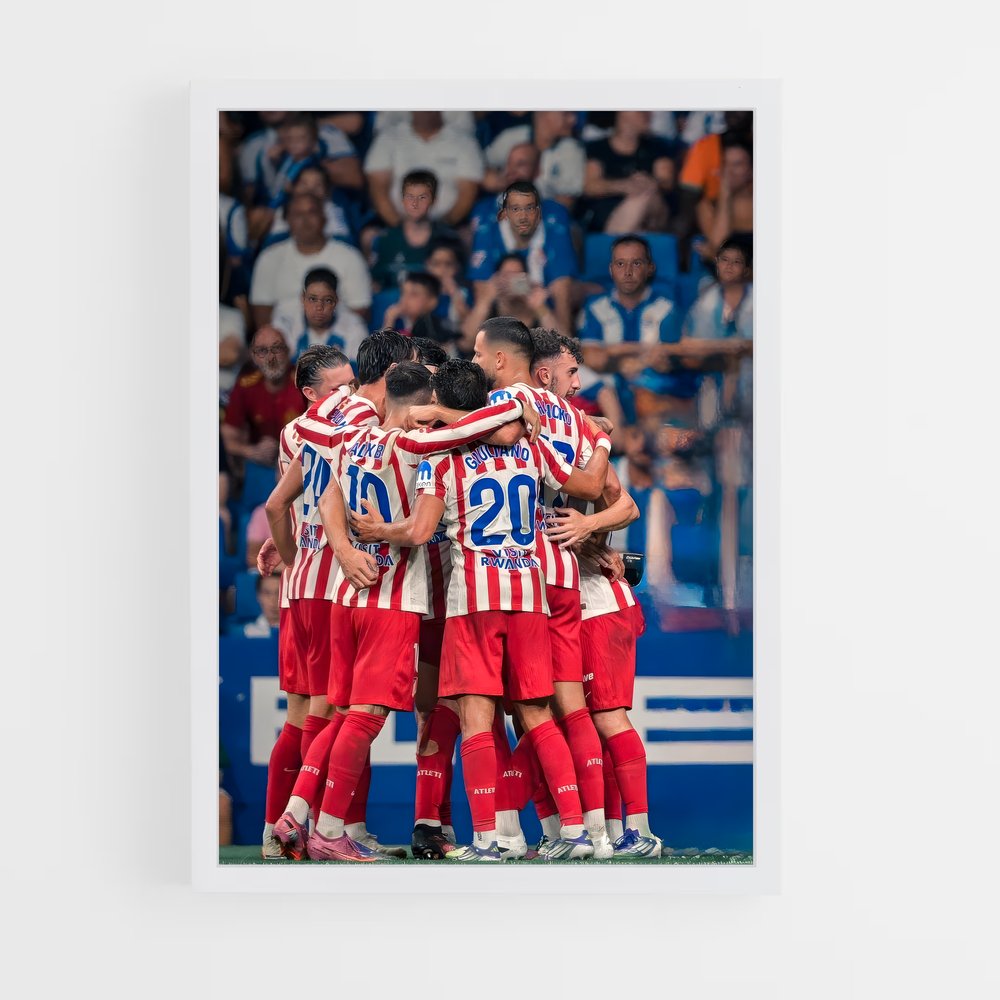 ap-atletico madrid cf-1 cadre Blanc