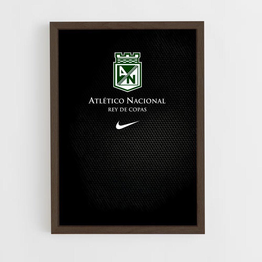 ap-atletico nacional medellin-4 cadre Bois foncé