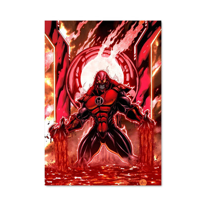 Poster Rage Rouge