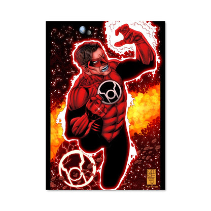 Poster La Vitesse Rouge