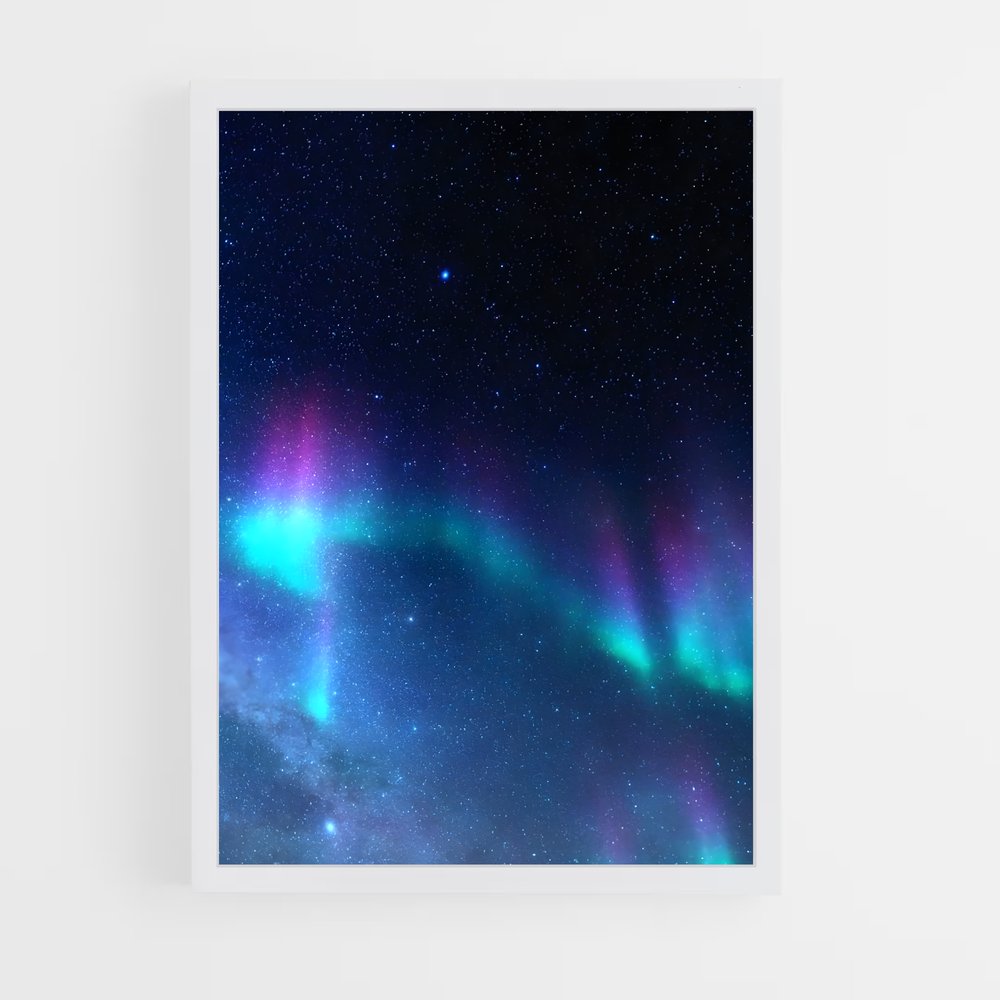 ap-aurora borealis-6 cadre Blanc
