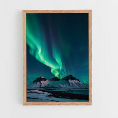ap-aurora borealis-7 cadre Bois clair