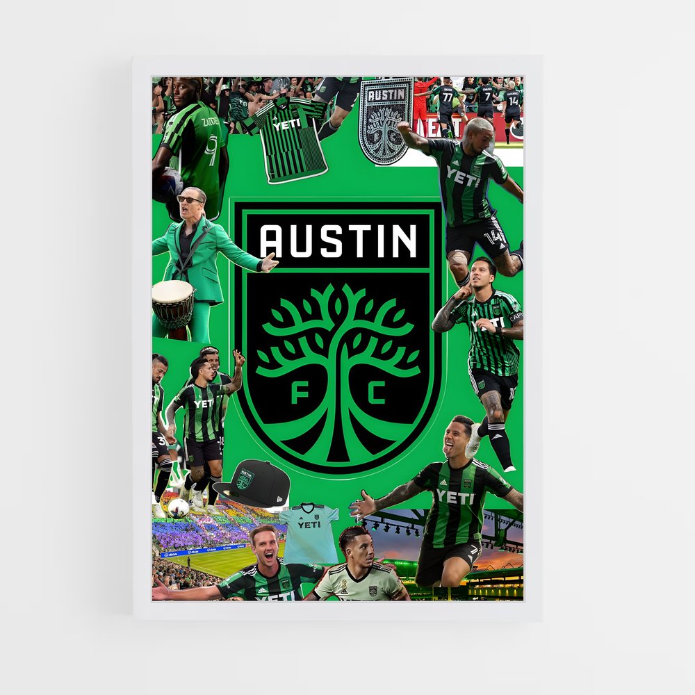 ap-austin fc-1 cadre Blanc