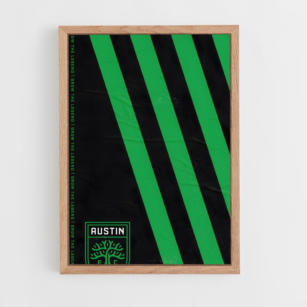 ap-austin fc-11 cadre Bois clair