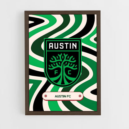 ap-austin fc-2 cadre Bois foncé