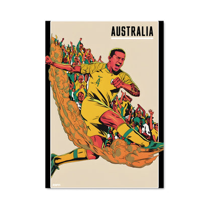 Poster Kicking It Down Under