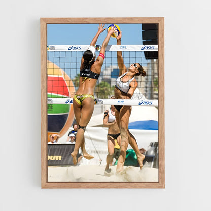 ap-australia national beach volleyball team-4 cadre Bois clair