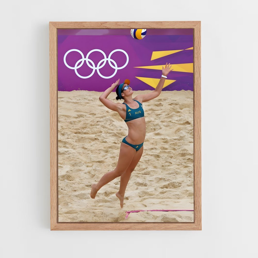 ap-australia national beach volleyball team-7 cadre Bois clair