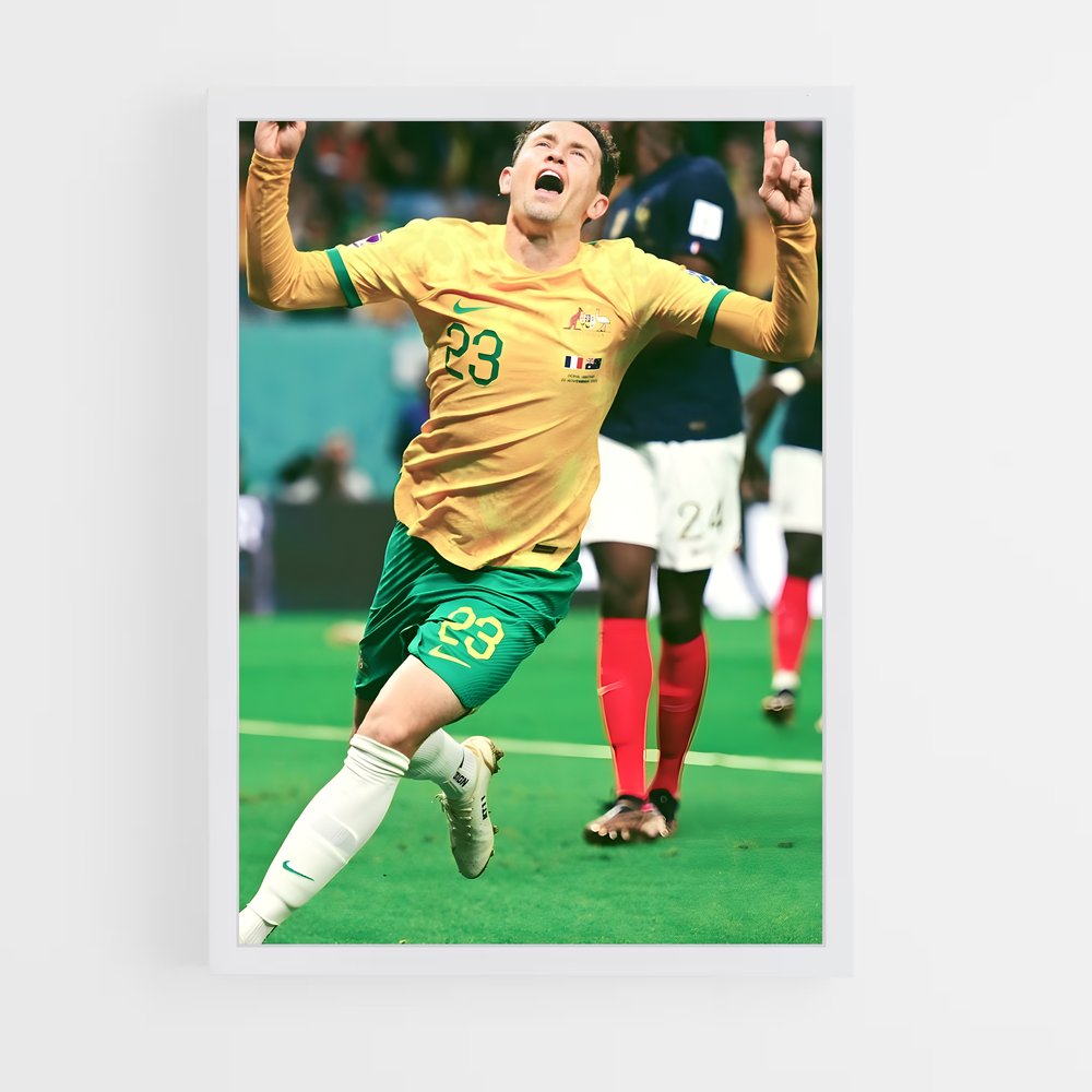 ap-australia national football team-3 cadre Blanc