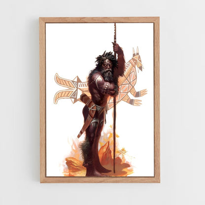 ap-australian aboriginal mythology-1 cadre Bois clair