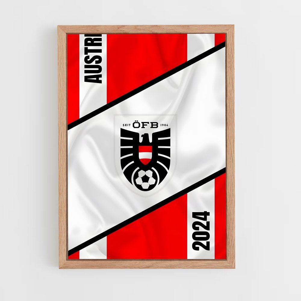 ap-austria national football team-2 cadre Bois clair
