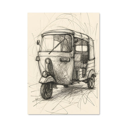 Poster Rickshaw Express