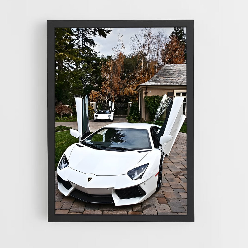 ap-aventador s-4 cadre Noir