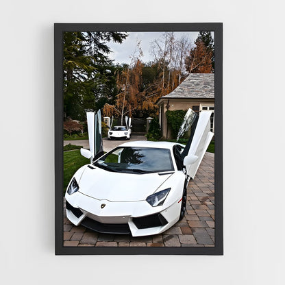 ap-aventador s-4 cadre Noir