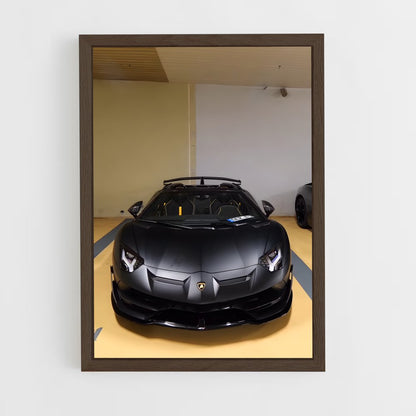 ap-aventador svj-5 cadre Bois foncé