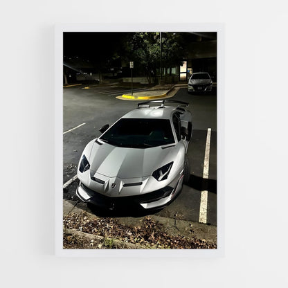 ap-aventador svj-7 cadre Blanc