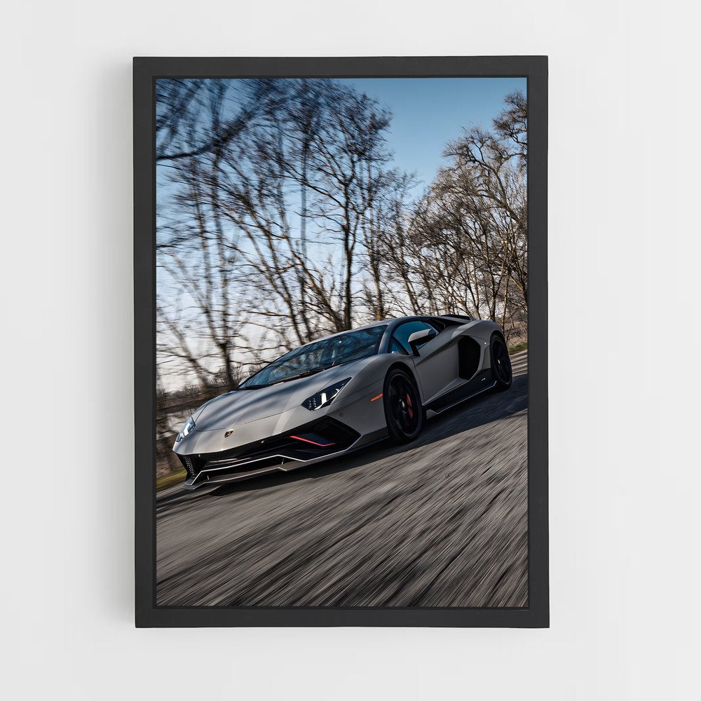 ap-aventador ultimae-3 cadre Noir