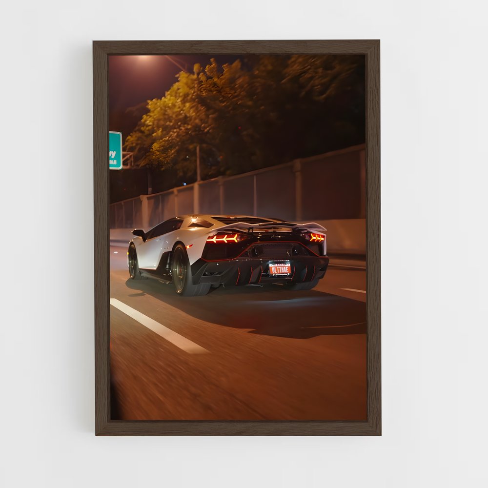 ap-aventador ultimae-8 cadre Bois foncé