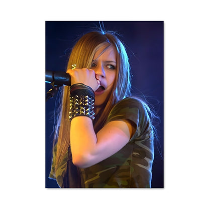 Poster Camouflage Girl