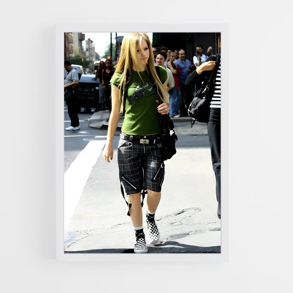 ap-avril lavigne-2 cadre Blanc