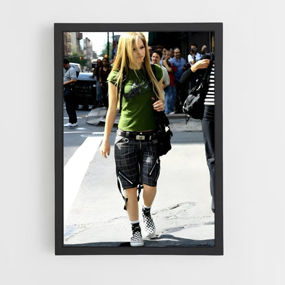 ap-avril lavigne-2 cadre Noir