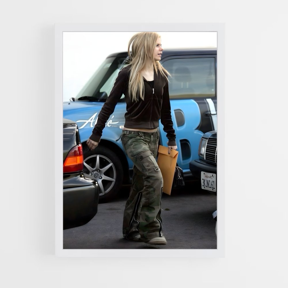 ap-avril lavigne-6 cadre Blanc