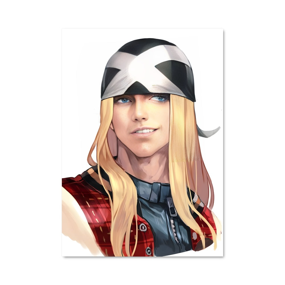 Poster Axl en Flamme