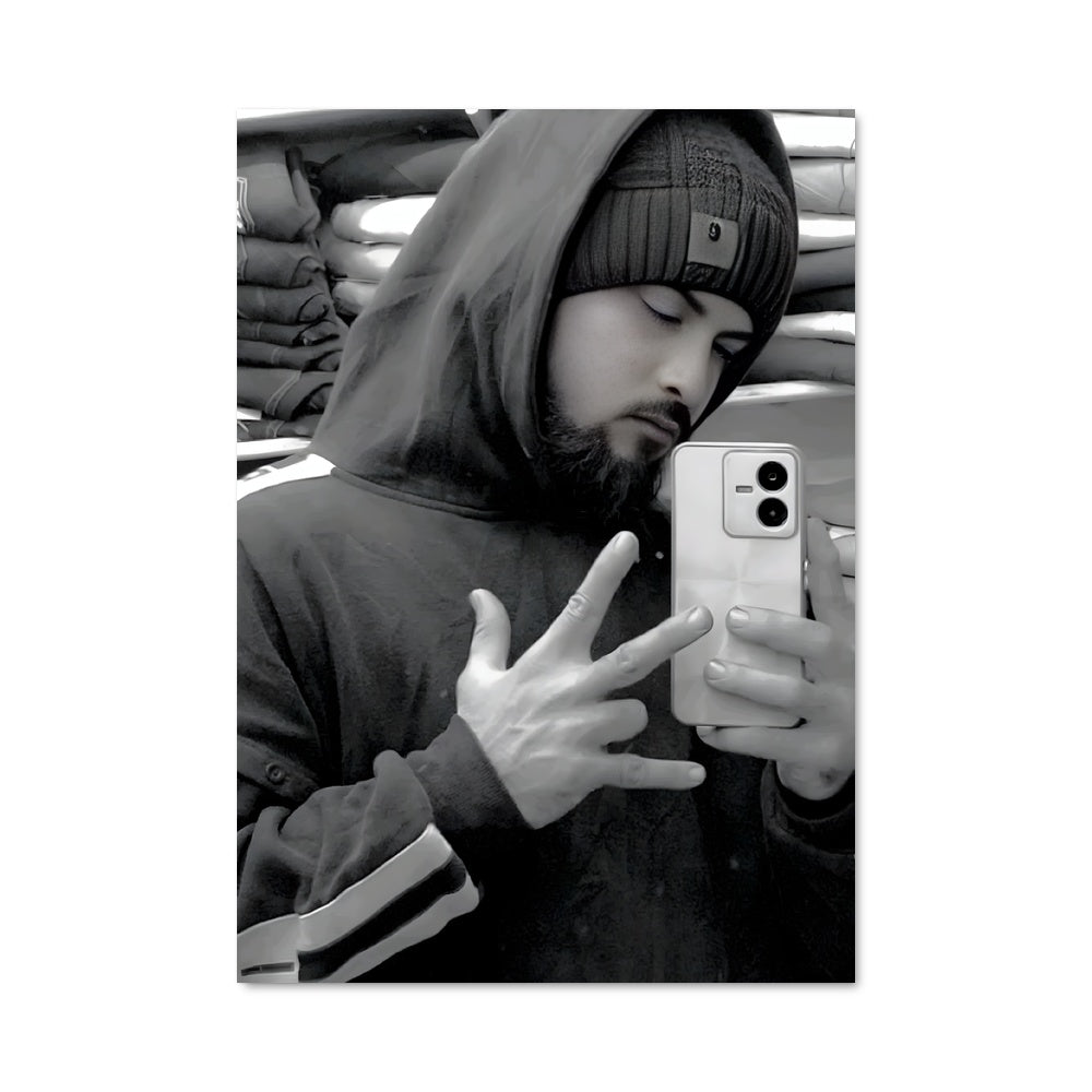 Poster Selfie Urbain