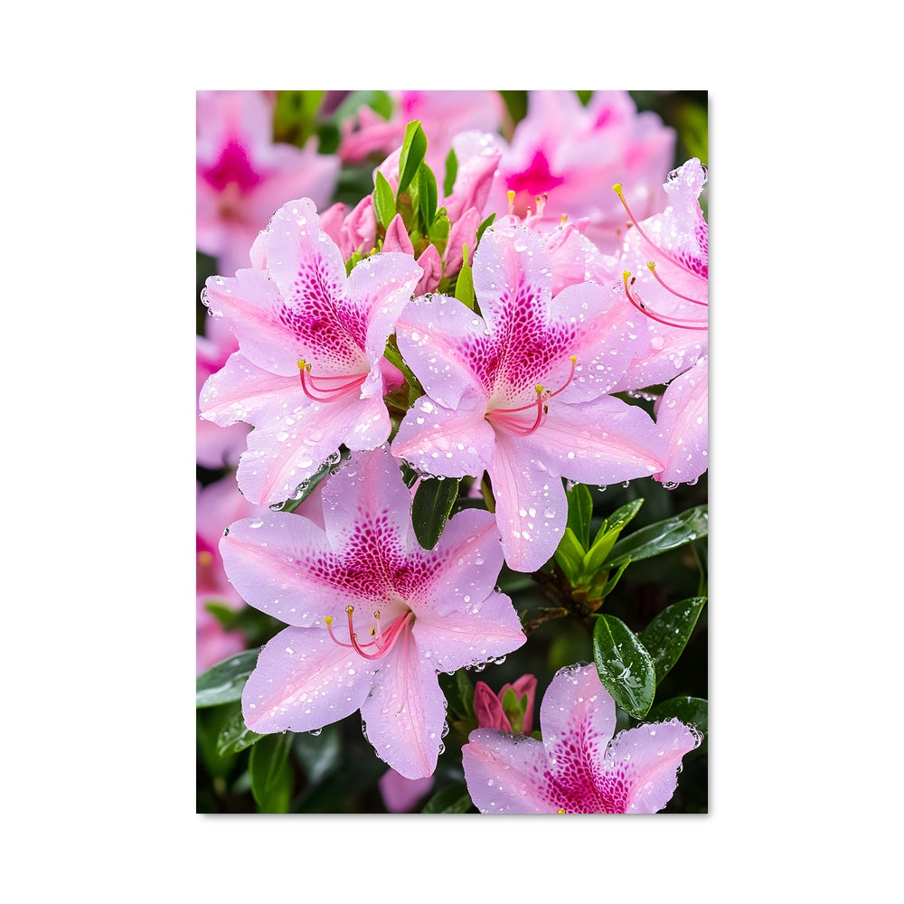 Poster Rosée d'Azalée