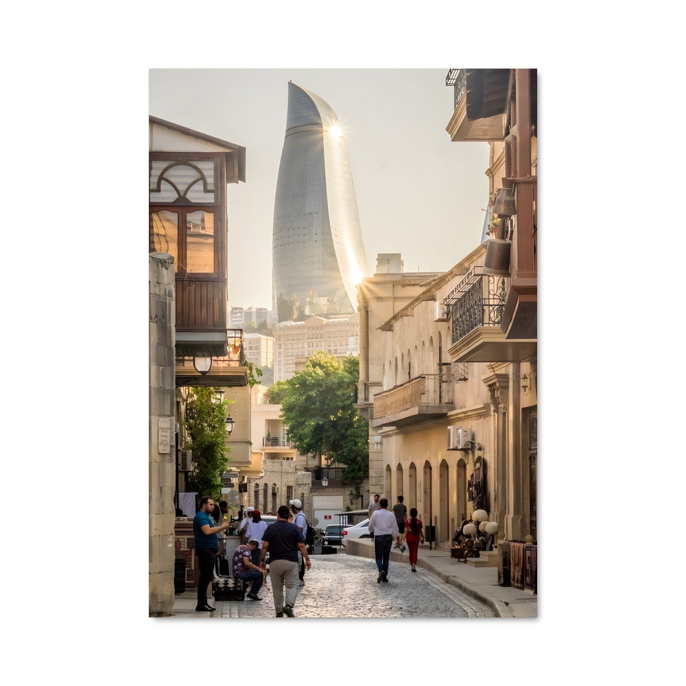 Poster Flamme de Bakou