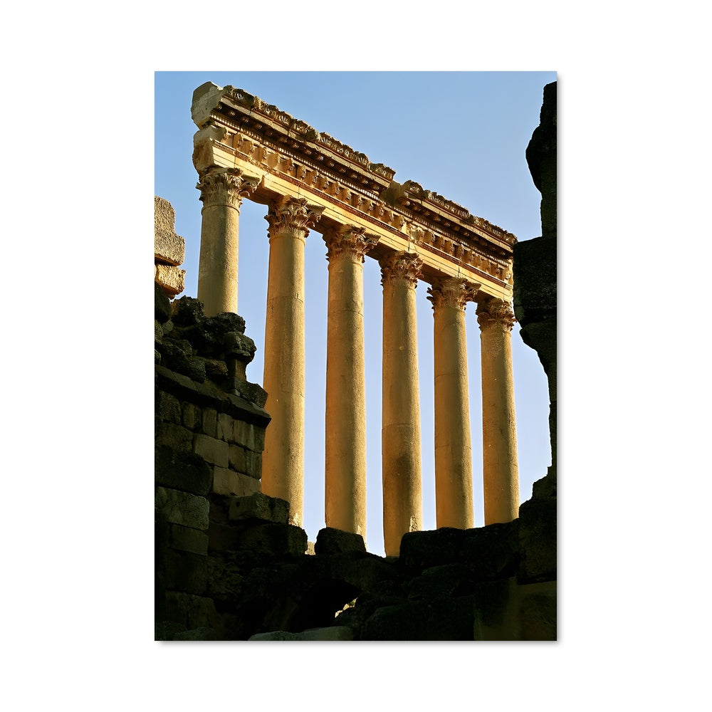 Poster Ruines de Baalbek