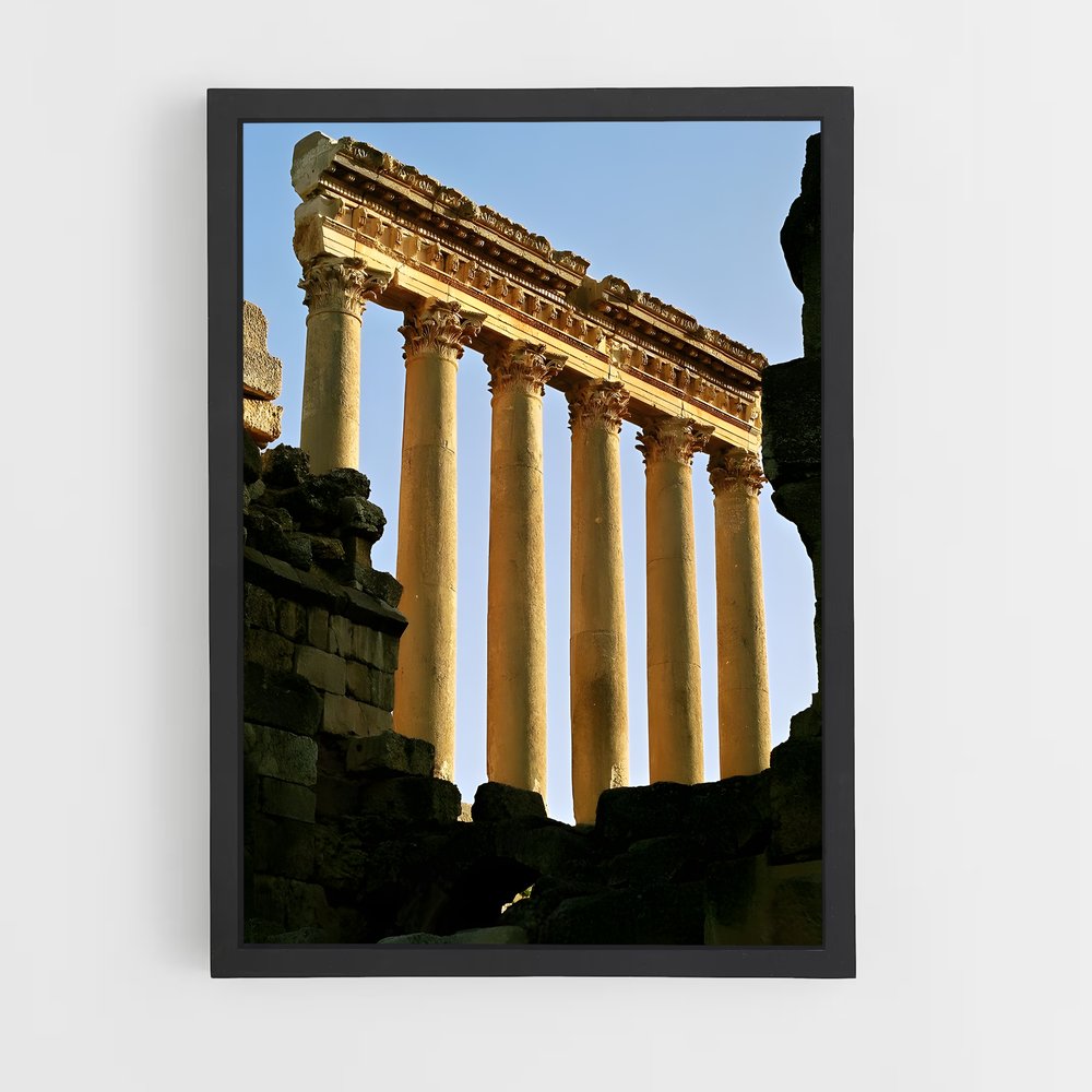ap-baalbek temples-7 cadre Noir