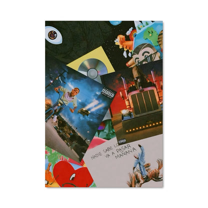 Poster Couleurs de Bad Bunny