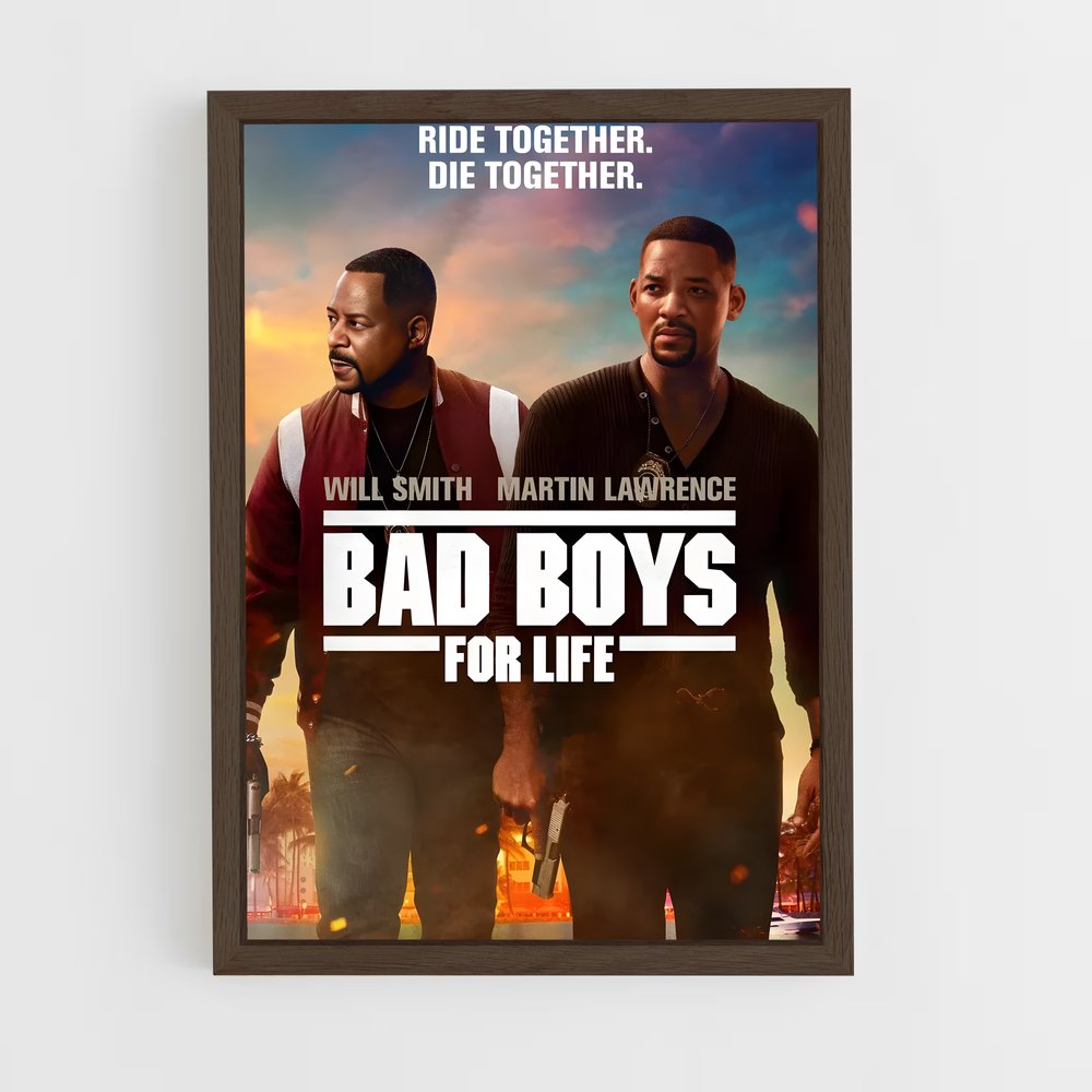 ap-bad boys-2 cadre Bois foncé