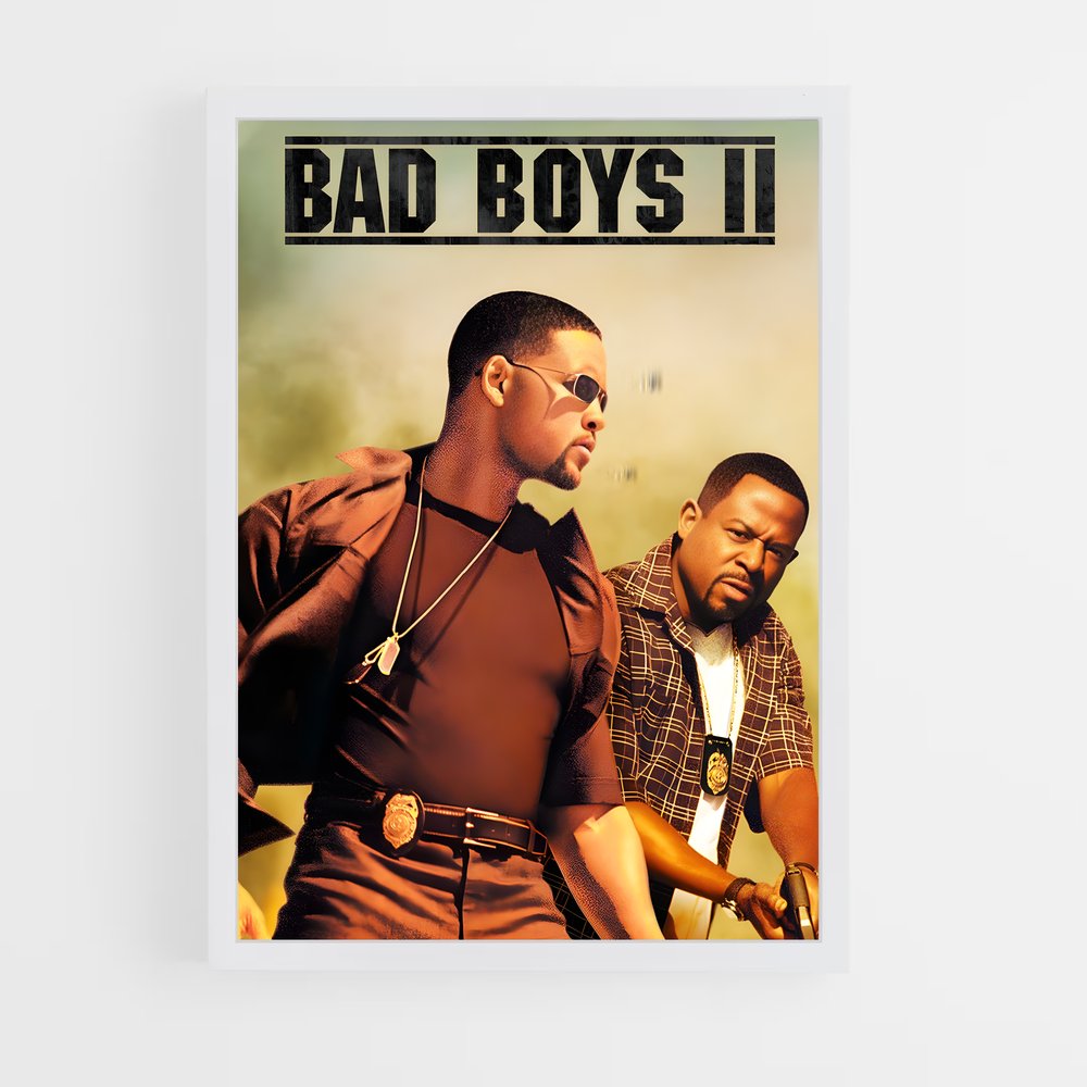 ap-bad boys-3 cadre Blanc