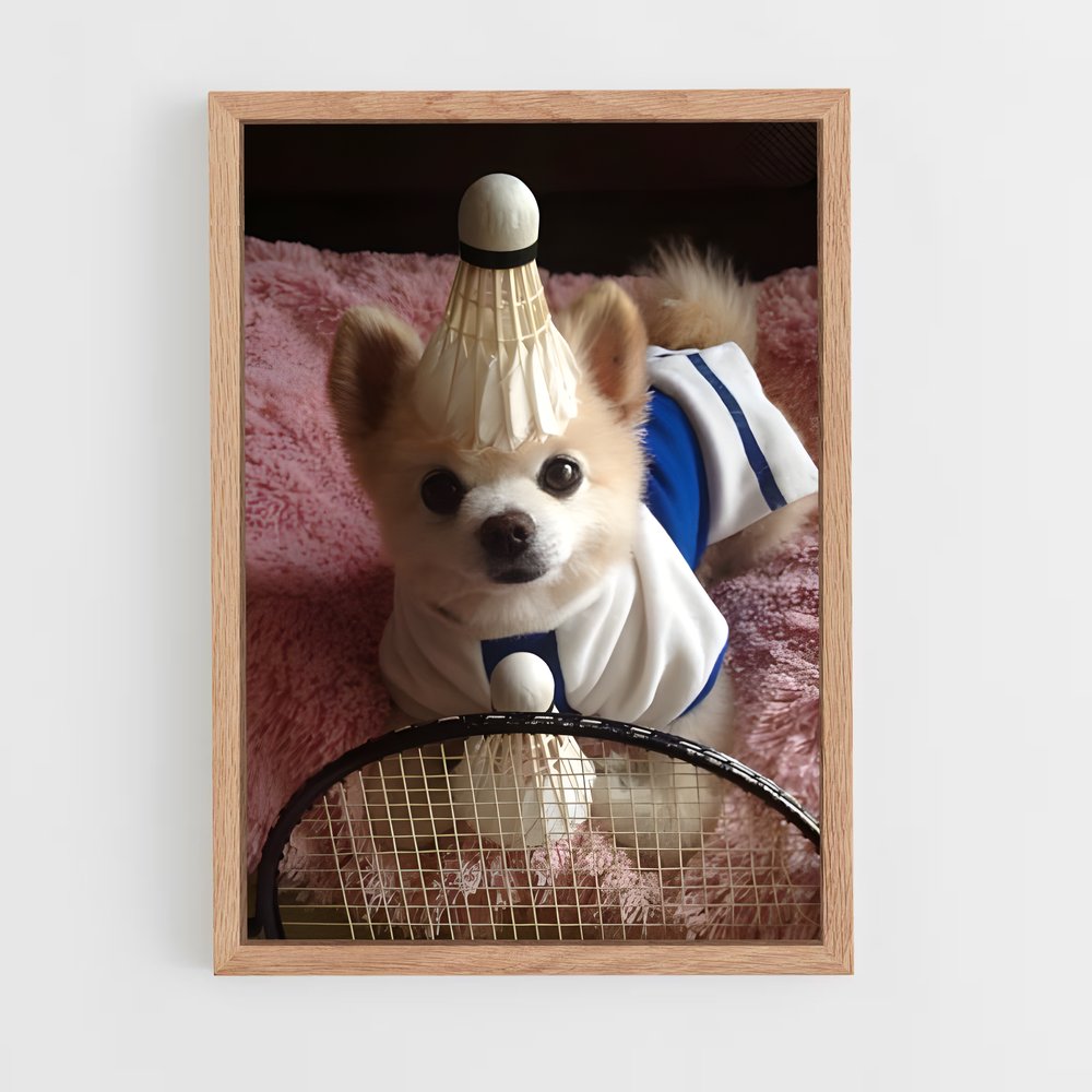 ap-badminton-3 cadre Bois clair