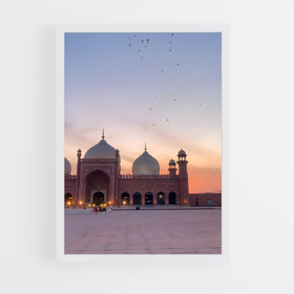 ap-badshahi mosque-4 cadre Blanc
