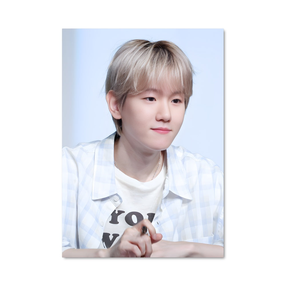 Poster Baekhyun en Noir et Blanc