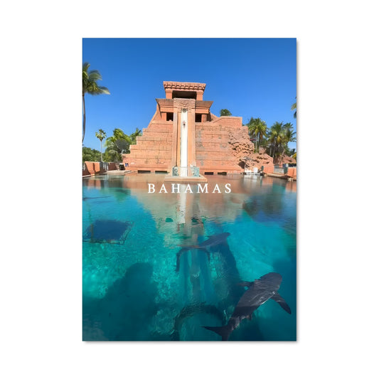 Poster Plongée Bahamienne