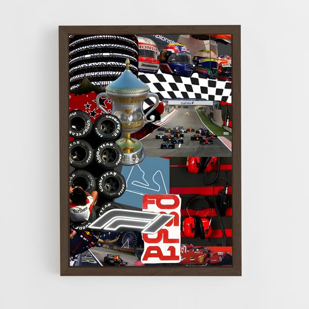 ap-bahrain grand prix-6 cadre Bois foncé