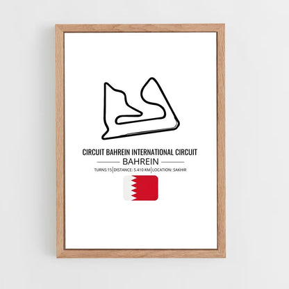 ap-bahrain international circuit-7 cadre Bois clair