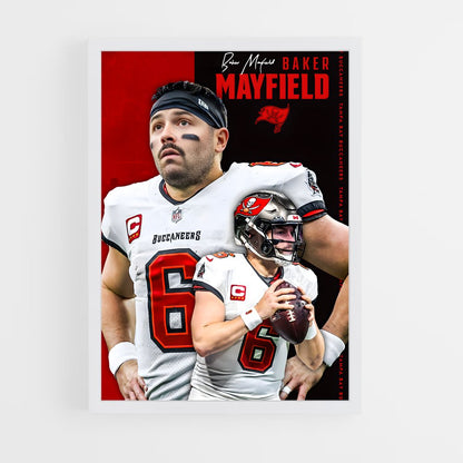 ap-baker mayfield-2 cadre Blanc